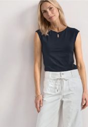 Dropped Shoulder Shirt mit Cut