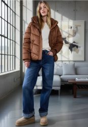 Gefütterte Jacke