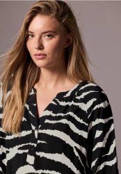 Gemusterte Raglan