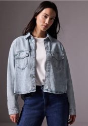 Denim Hemdbluse