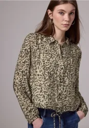 Bluse mit Leo