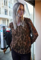 Leo Chiffon Tunika