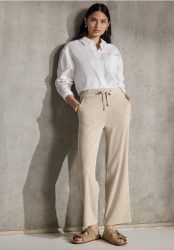 Straight Leg Strukturhose