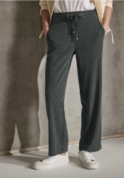 Straight Leg Strukturhose