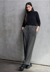 Straight Leg Melange Hose