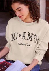 Crewneck Sweatshirt im Loose Fit