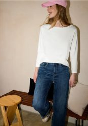 Basic Shirt mit U
