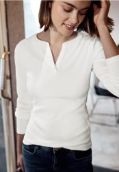 Rippstrukturshirt