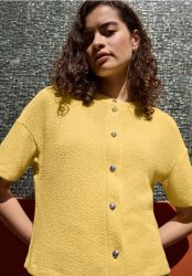 Kurzarm Jacke im Strick