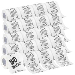 infactory Toilettenpapier "Witze", 5 Rollen