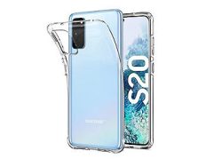 Ultradünne Schutzhülle für Samsung S20, transparent / Handyhülle