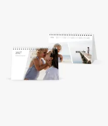 Tischkalender 2027 im Format A5 quer