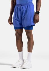 Odlo Zeroweight 5 Inch 2-In-1 Laufshorts für Herren - Training, Running - blau, S