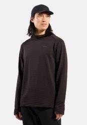Odlo Essential Thermal Lauf-Hoodie für Herren - Trail Running, Running - braun, M