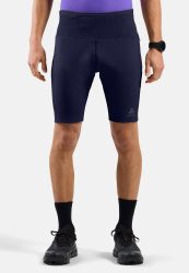 Odlo X-Alp Trail Cargo Kurze Lauftights für Herren - Trail Running, Wandern - blau, L