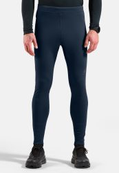 Odlo Essential Warm Lauftights für Herren - Running - marineblau, S
