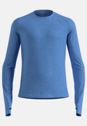 Odlo X-Alp 115 Langarm-Laufshirt für Herren - Trail Running, Wandern - blau, XL