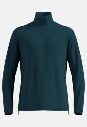 Odlo Classic Fleece Mid Layer Full-Zip für Herren - Wandern, Ski & Snow - marineblau, XXL