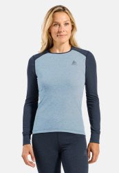 Odlo Active Warm Special Set Base Layer Set für Damen - Wandern, Ski & Snow - blau, L