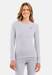 Odlo Active Warm Base Layer Shirt für Damen - Wandern, Ski & Snow - lila, XL