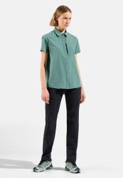 Odlo Essential Kurzarmhemd für Damen - Wandern - grün, S
