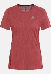 Odlo Zeroweight Engineered Chill-Tec Laufshirt für Damen - Training, Running - rot, XS