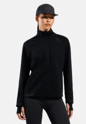 Odlo Zeroweight Pro Windproof Reflective Laufjacke für Damen - Running - schwarz, XL