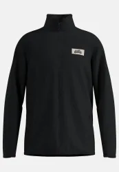 Odlo Classic Fleece Mid Layer Full-Zip für Kinder - Wandern, Ski & Snow - schwarz, 128