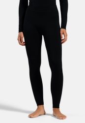 Odlo Performance Warm Base Layer Tights für Damen - Skilanglauf, Ski & Snow - schwarz, L