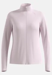 Odlo Essential Warm Mid Layer Full-Zip für Damen - Wandern, Ski & Snow - pink, XL