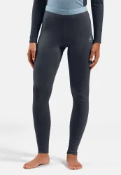 Odlo Natural Performance Wool 150 Base Layer Tights für Damen - Wandern, Ski & Snow - blau, L