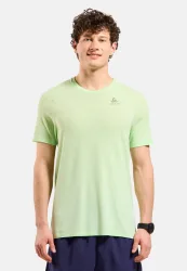 Odlo Essential Seamless Lauf-T-Shirt für Herren - Training, Running - grün, XXL