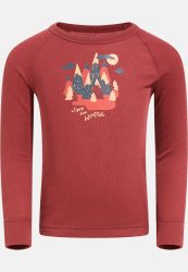 Odlo Active Warm Base Layer mit ?Save our winter!?-Grafik für Kinder - Wandern, Ski & Snow - , 80
