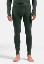 Odlo Merino 160 Base Layer Tights für Herren - Wandern, Ski & Snow - grün, XL