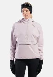 Odlo Zeroweight Pro Windproof Anorak Langlaufjacke für Damen - Skilanglauf - pink, XS