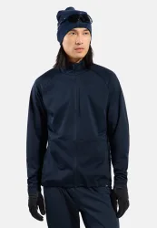Odlo Zeroweight Elite Windproof 80th Anniversary Langlaufjacke für Herren - Skilanglauf - marineblau, S
