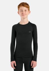 Odlo Merino 200 Base Layer Set für Kinder - Wandern, Ski & Snow - schwarz, 152