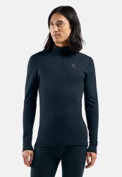 Odlo Merino 200 Base Layer Half-Zip für Herren - Wandern, Ski & Snow - marineblau, S