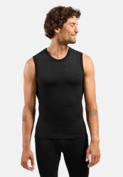 Odlo Performance Light Base Layer Tank für Herren - Radsport, Running - schwarz, XXL