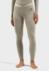 Odlo Merino 160 Base Layer Tights für Damen - Wandern, Ski & Snow - beige, XS