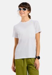Odlo Cubic Light T-Shirt für Damen - Wandern, Training - weiss, S