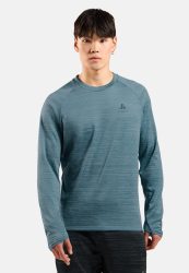 Odlo Essential Thermal Lauf-Mid Layer für Herren - Training, Running - blau, XL