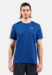 Odlo Zeroweight Chill-Tec Lauf-T-Shirt für Herren - Training, Running - blau, M