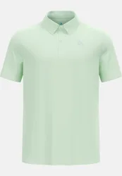 Odlo Cardada Poloshirt für Herren - Wandern, Casual Comfort - grün, S