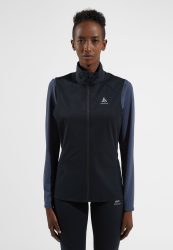 Odlo Zeroweight Warm Laufweste für Damen - Training, Running - schwarz, L