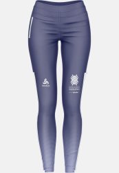 Odlo XC Performance Langlaufhose für Damen - Skilanglauf - lila, L