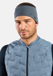 Odlo Performance Windblock Stirnband - Skilanglauf, Radsport - grau, L/XL