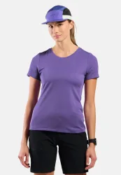 Odlo F-Dry T-Shirt für Damen - Wandern, Training - lila, S