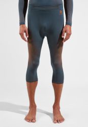 Odlo Performance Warm Base Layer 3/4 Tights für Herren - Skilanglauf, Ski & Snow - blau, S