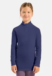 Odlo Kinder Active Warm Turtle Half Zip Longsleeve